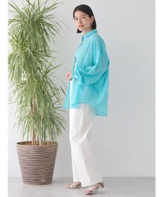 AMERICAN HOLIC 接触冷感＋速乾　強撚シアーボイルＢＩＧシャツ