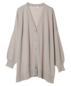 CRAFT STANDARD BOUTIQUE UVカット/接触冷感/マシンウォッシャブル/Vネックビッグニットカーディガン