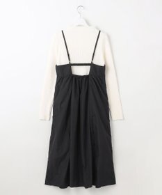 Feroux 【洗える】ニットセット キャミソールワンピース
