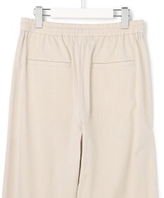 23区 【先行予約】ナチュラルスラブストレッチ ワイドパンツ