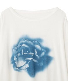 CRAFT STANDARD BOUTIQUE フラワープリントシアーロンTee