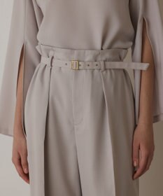 GRACE CONTINENTAL ハイウエストワイドパンツ