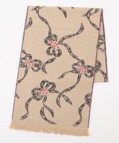 TOCCA 【フランス製】SHAKE RIBBON JAQUARD STOLE  ストール
