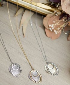 Tiaclasse 【安田美沙子さん着用・日本製】プレートリングネックレス