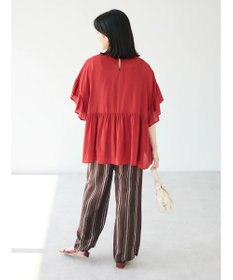 CRAFT STANDARD BOUTIQUE ウ゛ィンテージボイルティアード切替ブラウス