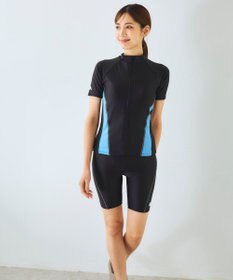 OP／FILA 【Kappa】フルジップ半袖セパレート水着