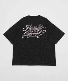 WEGO 【ユニセックス着用ITEM/MLサイズ展開】ラメグラフィックT（SS）