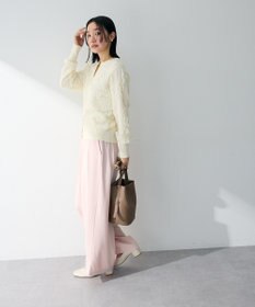 Green Parks 表面感ニットカーディガン