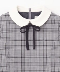 組曲 KIDS 【150-170㎝】グレンチェック ワンピース