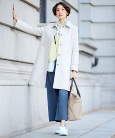 J.PRESS LADIES ベーシックジャージー ロングTシャツ カットソー