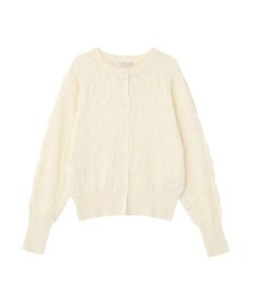 Green Parks 表面感ニットカーディガン