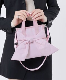 LeSportsac BOW MINI N/S TOTE/ピンクボウズ