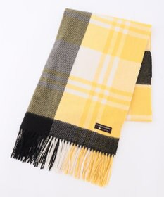 23区 カシミヤ チェック柄 ストール