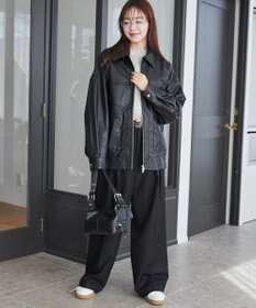 WEGO ヴィンテージライクPUフライトジャケット