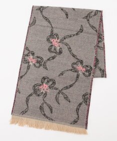 TOCCA 【フランス製】SHAKE RIBBON JAQUARD STOLE  ストール