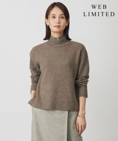 J.PRESS LADIES 【WEB限定】YAK BLEND ハイネック ニット 【WEB限定】モカ系
