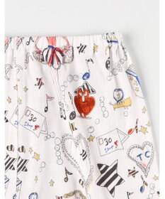 tsumori chisato SLEEP ツモリチサト パジャマ 綿100%(本体) 天竺素材 4分袖 6分丈 レディース UDT122 /ワコール