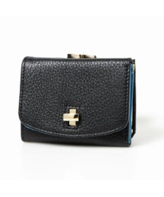 UNBILLION perche カラーコンビ3つ折り外ガマウォレット