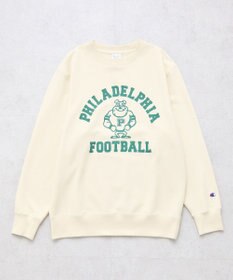 earth music&ecology チャンピオン　ｅｍａｅプリント裏毛プルオーバー