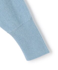 UNFILO 【前後着用 可能】ふわふわニット 2WAY パールボタンカーディガン