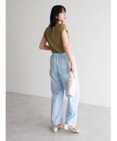 Green Parks ・Ｐｅｔｉｔ　Ｆｌｅｕｒ　フレンチスリーブリブニット