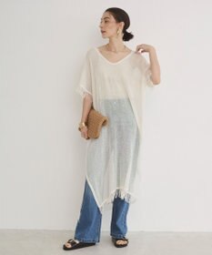 WEGO 【ANGIE VINTAGE】メッシュジレワンピース