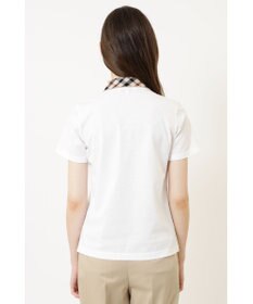 DAKS ニットカラー 半袖 ポロシャツ