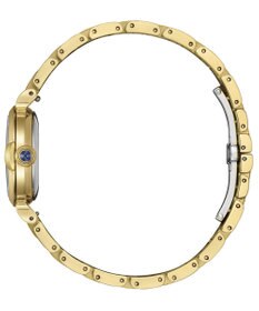 CITIZEN 【生命力あふれる美しい水（AQUA）を表現した限定モデル】電池交換不要 光発電エコ・ドライブ ROUND Collection EM1133-85L