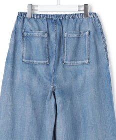 J.PRESS YORK STREET 【WOMEN】ライトダンガリー リラックスワイド パンツ