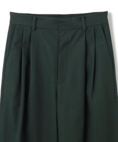 BEIGE， 【洗える】GAZANIA / コットンチノ2タックワイドパンツ