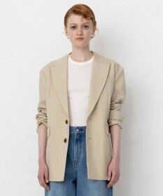 NAVE 【Nave・セットアップ可】ウールポリエステルツイルジャケット