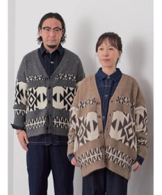 CRAFT STANDARD BOUTIQUE 【男女兼用】オルテガ柄カーディガン