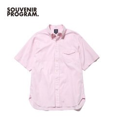 J.PRESS MEN 【J.PRESS ORIGINALS】【UNISEX】Oxford Half Sleeve Shirt / B.D. / Baggy-Fit