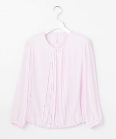 自由区 【新色追加・洗える】ロイヤルシフォン プルオーバーブラウス