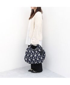 UNBILLION カシュカシュ cachecache / 花刺繍メッシュハンドルトートバッグ