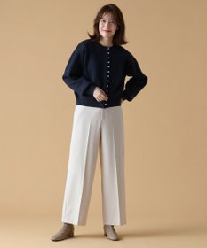 ANY 【ウエストゴム/リントラク加工/裏起毛/ストレッチ】シークレットウォーム　ワイドパンツ