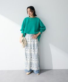 Green Parks 袖スリットカットプルオーバー