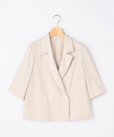 組曲 【先行予約】スムースクロス 6分袖ジャケット