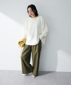 Green Parks 袖スリットカットプルオーバー