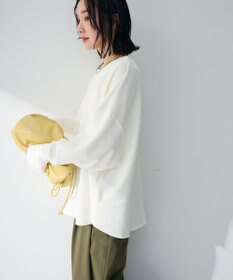 Green Parks 袖スリットカットプルオーバー