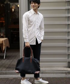 UNBILLION Otias 1683デニール×白化合皮ボストンM