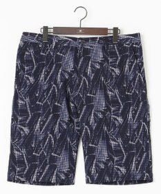 JOSEPH ABBOUD 【キングサイズ・驚きの多機能】ライトウェーブ リゾートプリントハーフパンツ