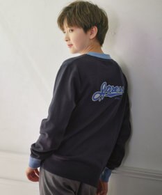 J.PRESS KIDS 【140-170cm】Jバックロゴ エンブロイダリー トレーナー