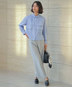 J.PRESS LADIES 【WEB限定カラーあり・一枚で着映え】COTTON TEX シャツ ブラウス