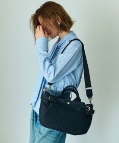 TOPKAPI 【Breath TOPKAPI】RIPPLE リプル ナイロン コンビ ベルト デザイン ミニ トートバッグ