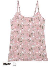 une nana cool 【MOOMIN × une nana cool 】カップ付きキャミソール