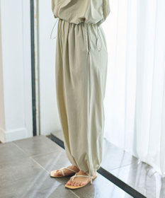 #Newans 【UVカット・撥水】ワイドパンツ ラッシュガード