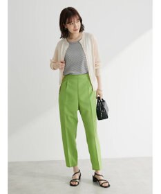 Green Parks 接触冷感　テーパードパンツ