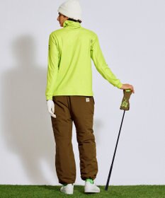 PW CIRCULUS 【起毛素材であたたか】【MEN】スピンドル付 両面起毛タートルネック ゴルフ