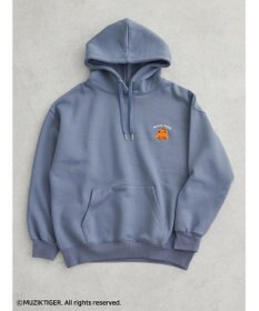 Green Parks ムジークタイガー／裏起毛刺しゅうフーディー